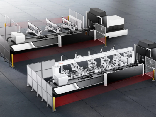 AUTOMATISCHE MATERIAALBELADING